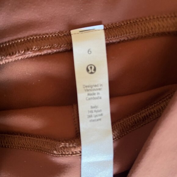 Brown Lululemon leggings - Picture 3 of 4